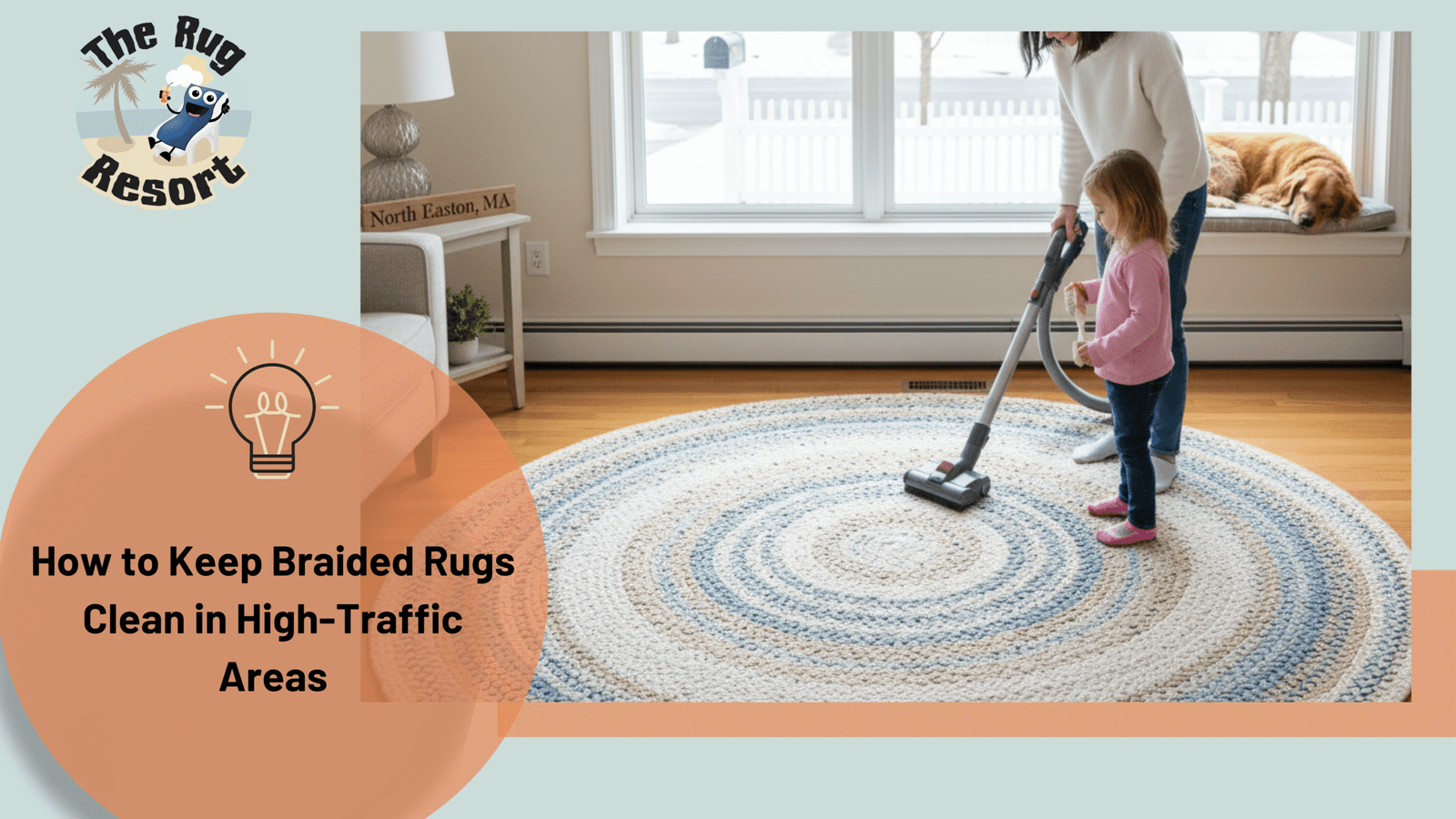 How to Keep Braided Rugs Clean in High Traffic Areas Around North Easton