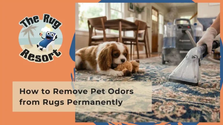 How to Remove Pet Odors from Rugs Permanently