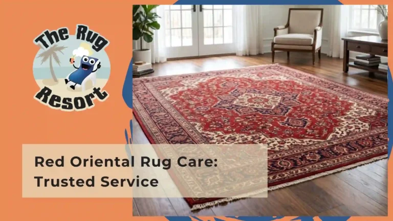 Red Oriental Rug Care Fairhaven’s Trusted Service